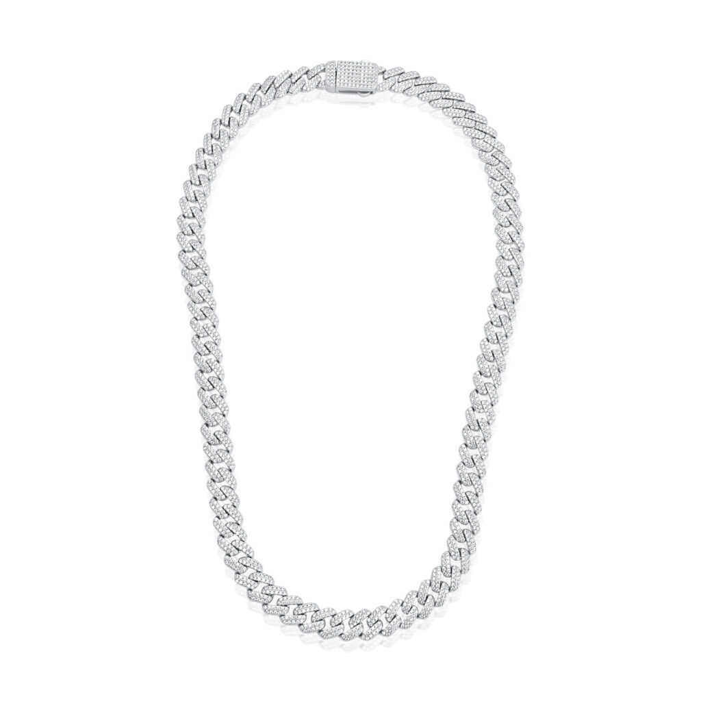 שרשרת אייס כסף לגבר